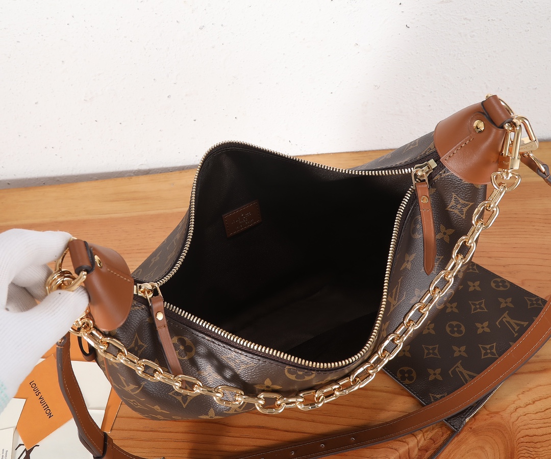 Louis Vuitton Loop Hobo Monogram Canvas Women's Handbags M46311