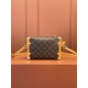 Louis Vuitton Side Trunk MM Monogram Canvas Handbag