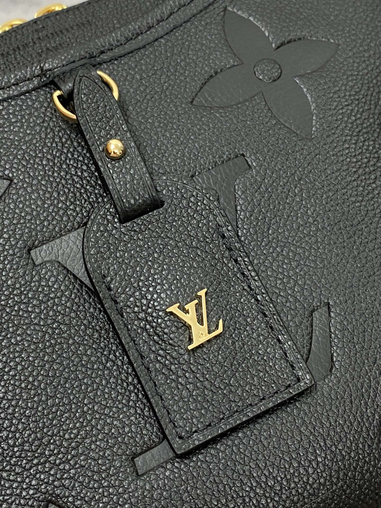 Louis Vuitton Trianon PM Monogram Empreinte Leather Women's Handbags M46488