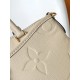 Louis Vuitton Trianon PM Monogram Empreinte Leather Women's Handbags M46503