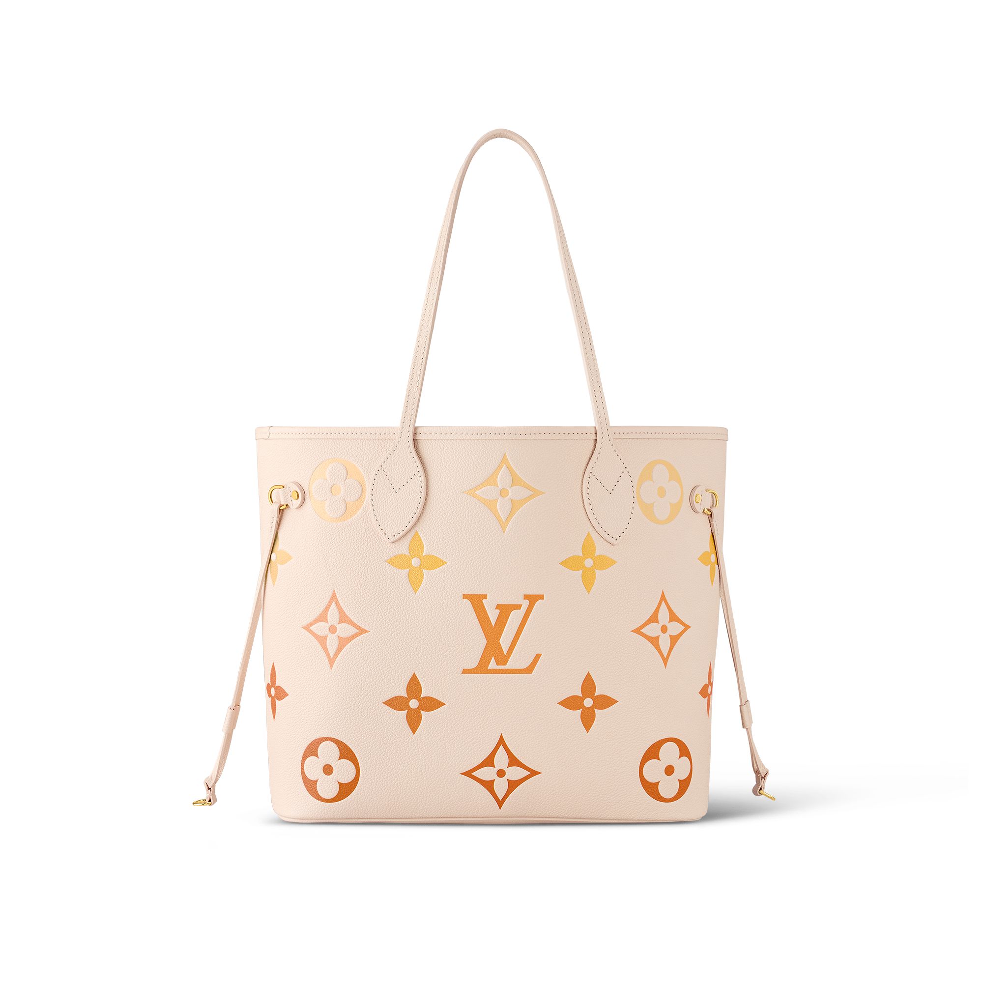 Louis Vuitton Neverfull MM Monogram Empreinte Leather Women's Handbags M46516