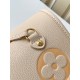 Louis Vuitton Neverfull MM Monogram Empreinte Leather Women's Handbags M46516