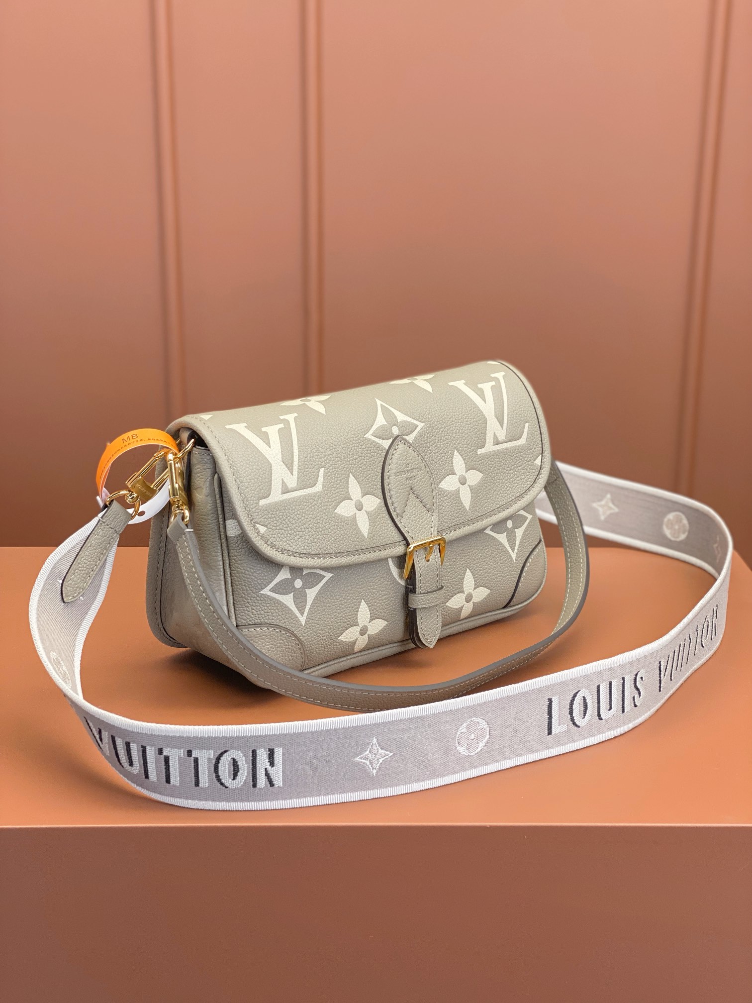 Louis Vuitton Diane Monogram Empreinte Leather Women's Handbags M46583