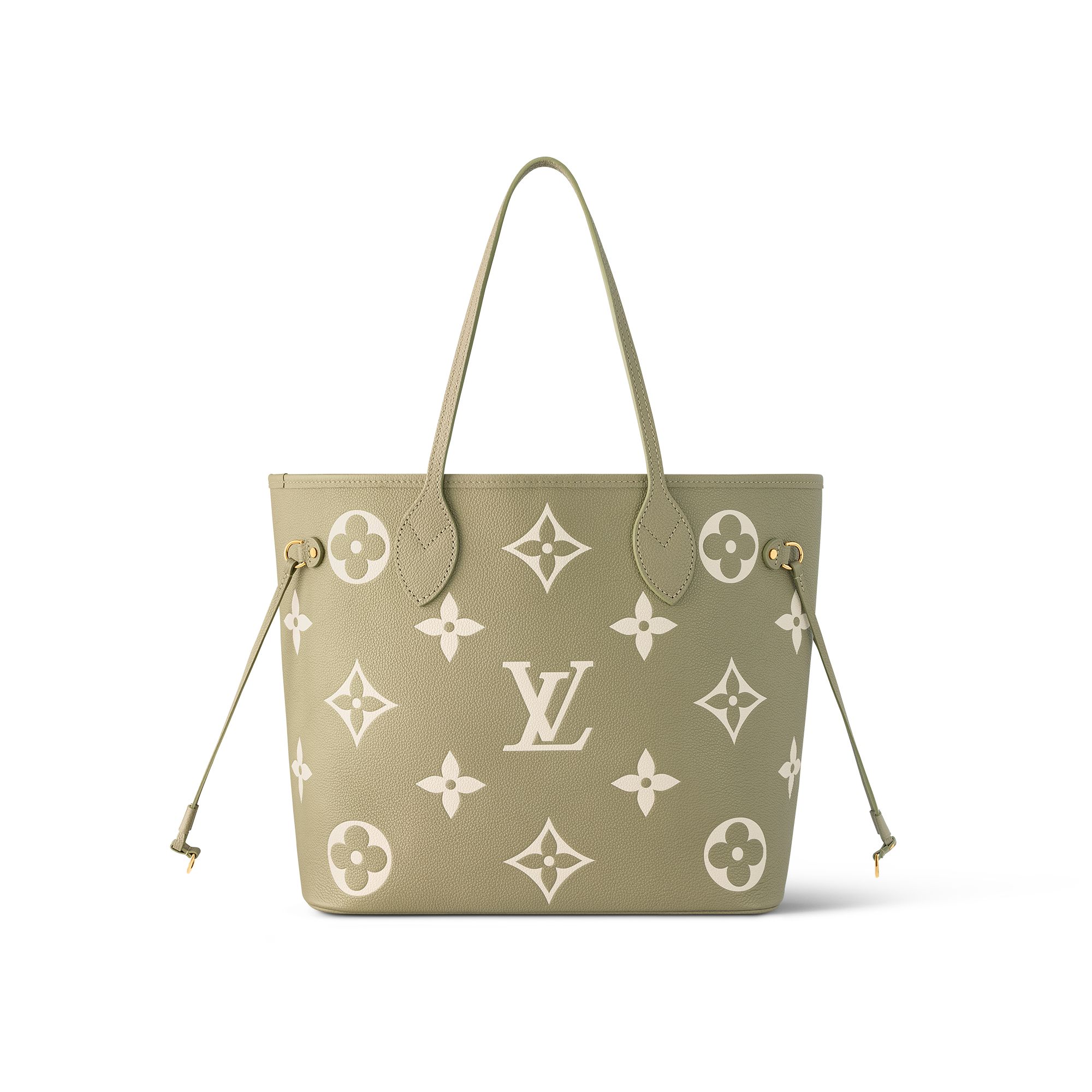 Louis Vuitton Neverfull MM Monogram Empreinte Leather Women's Handbags M46649