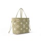 Louis Vuitton Neverfull MM Monogram Empreinte Leather Women's Handbags M46649