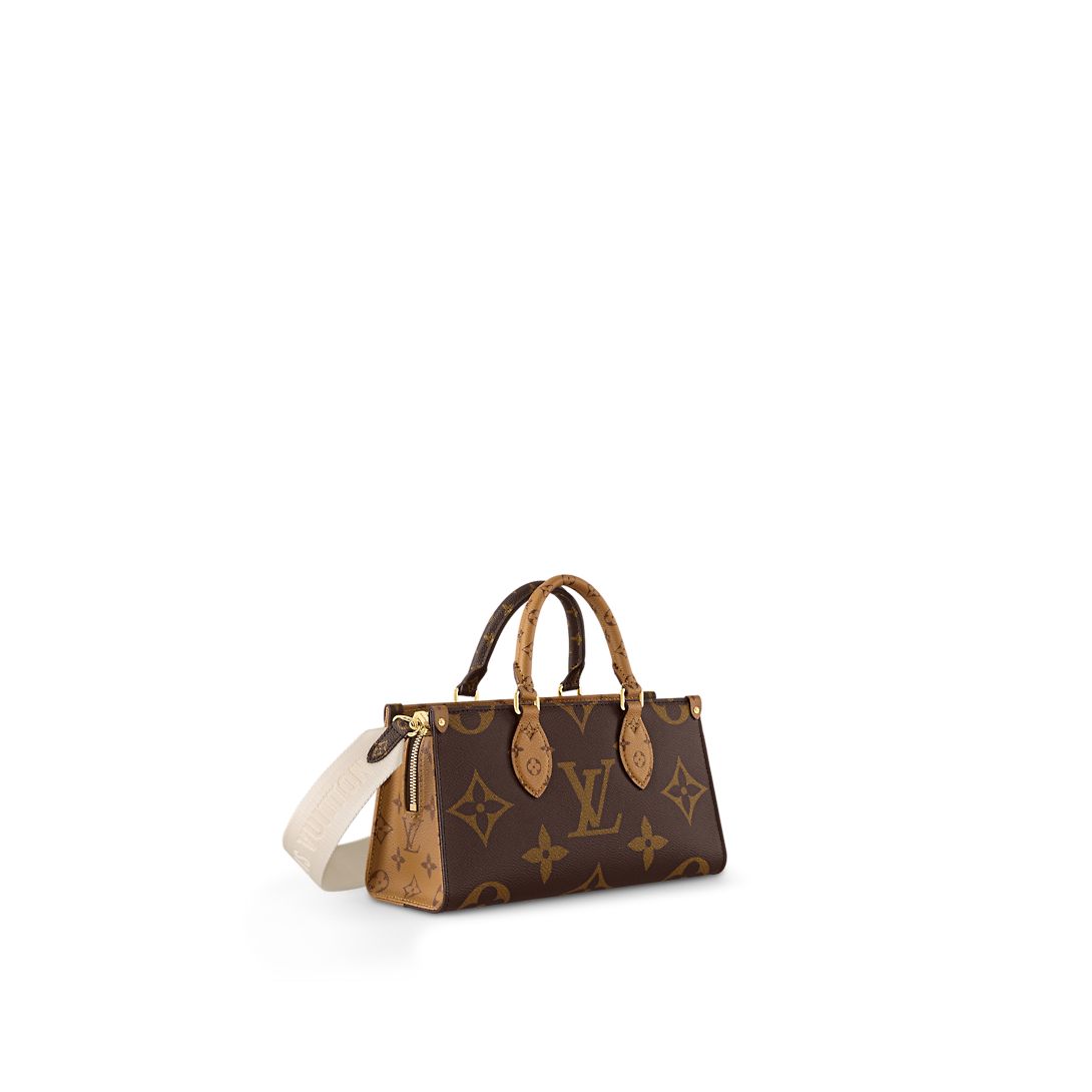 Louis Vuitton OnTheGo East West Monogram Reverse Canvas Women's Handbags M46653