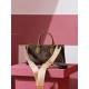 Louis Vuitton OnTheGo East West Monogram Reverse Canvas Women's Handbags M46653