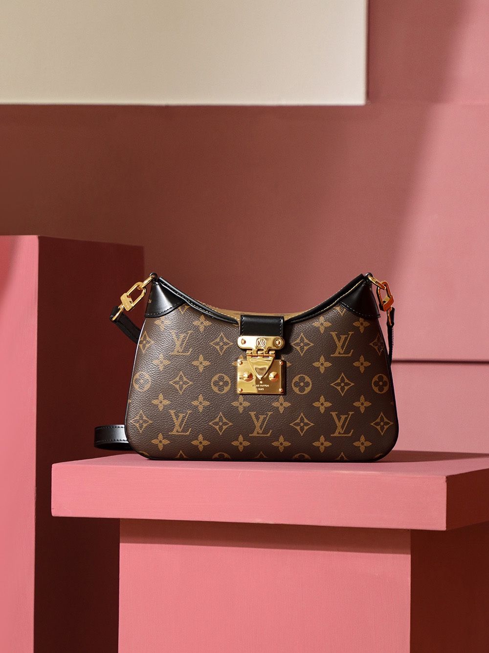 Louis Vuitton LV Twinny  Monogram Canvas Women's Handbags M46659