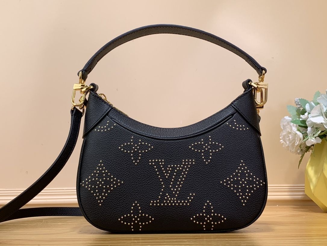 Louis Vuitton Bagatelle Monogram Empreinte Leather Women's Handbags M46735