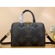 Louis Vuitton Speedy Bandoulière 25 Monogram Empreinte Leather Women's Handbags M46736