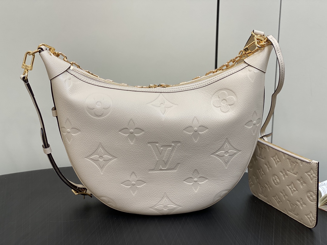 Louis Vuitton Loop Hobo Monogram Empreinte Leather Women's Handbags M46739