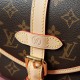 Louis Vuitton Saumur BB Monogram Canvas Handbag