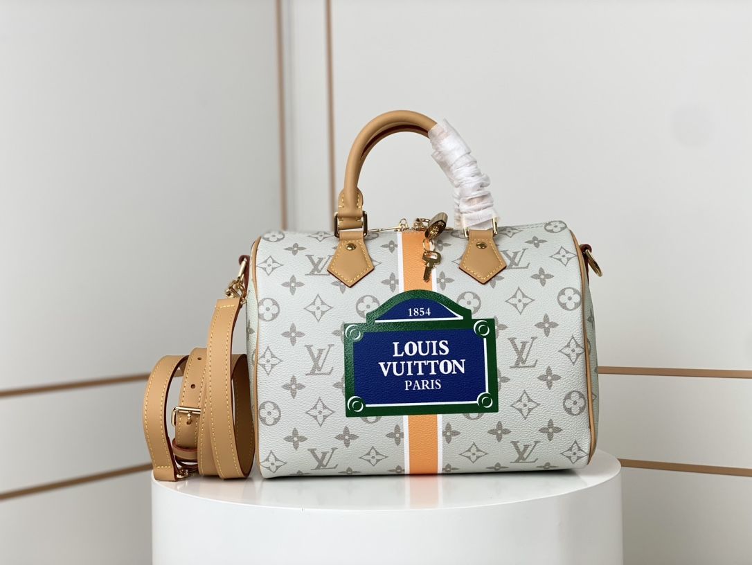 Louis Vuitton Speedy Bandoulière 25 Monogram Canvas Women's Handbags M46749