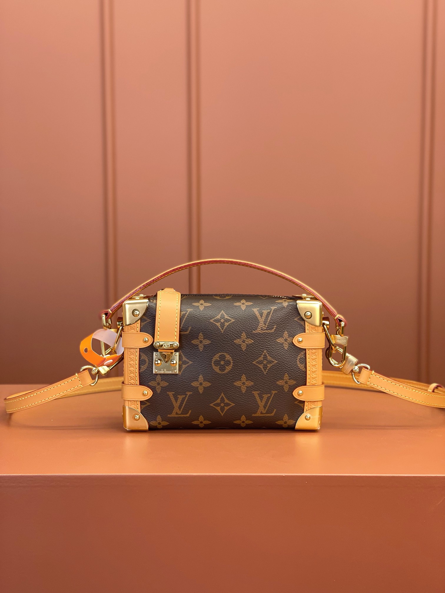 Louis Vuitton Side Trunk PM Monogram Canvas Handbag