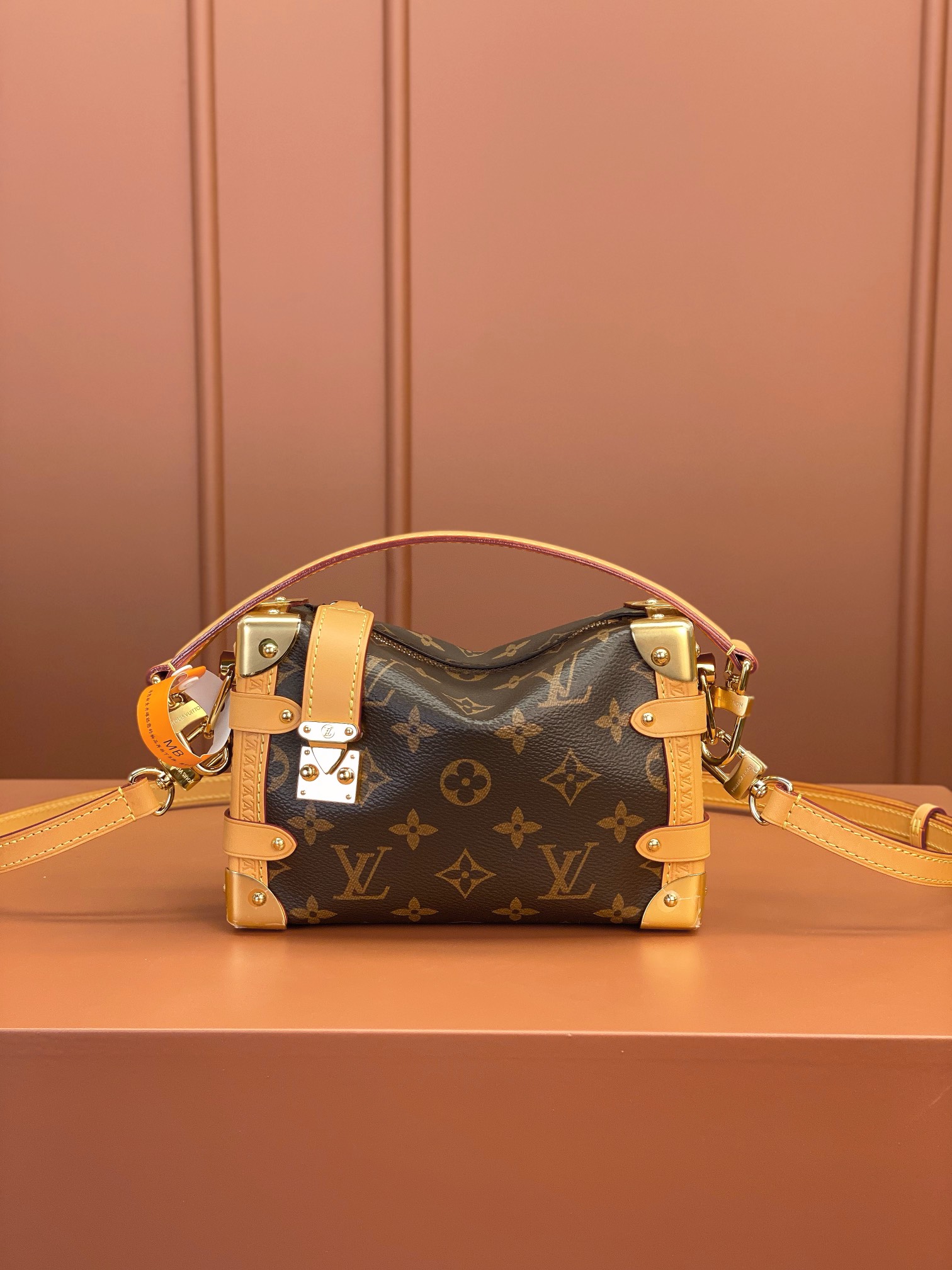 Louis Vuitton Side Trunk PM Monogram Canvas Handbag