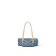 Louis Vuitton Papillon Monogram Denim Women's Handbags M46830