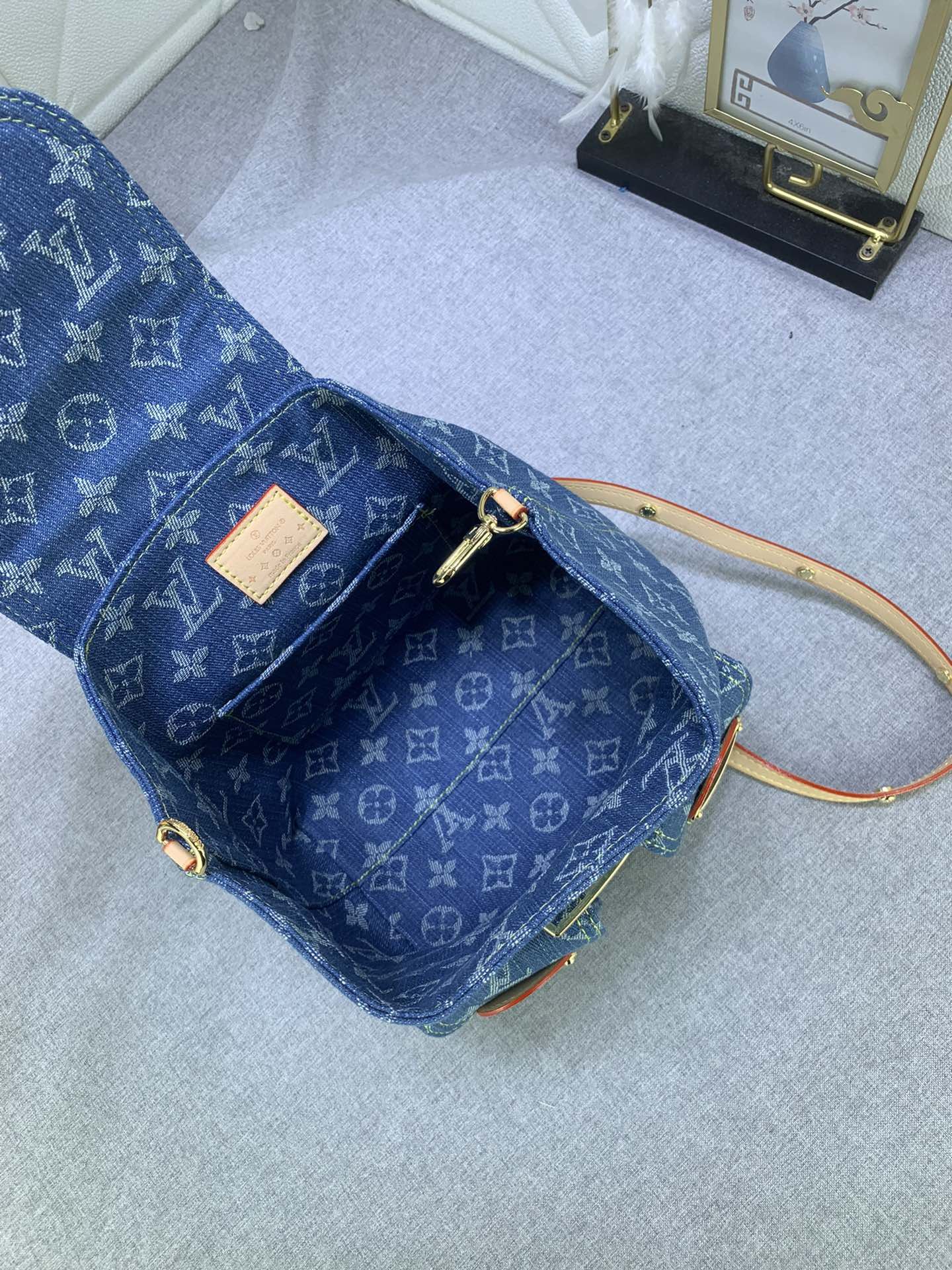 Louis Vuitton Venice Monogram Denim Women's Handbags M46836