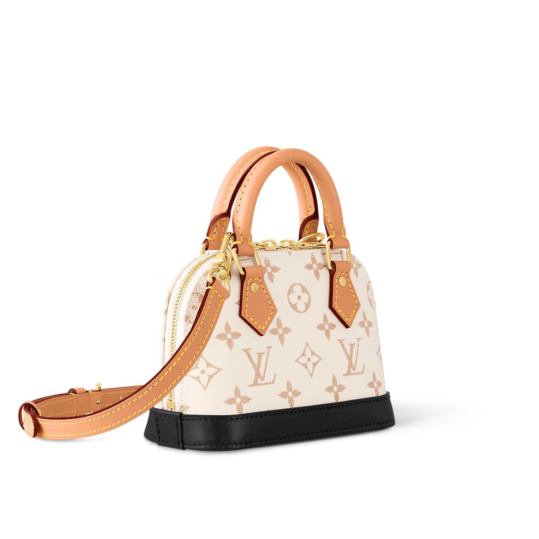 Louis Vuitton Nano Alma Monogram Canvas Women's Handbags M46895