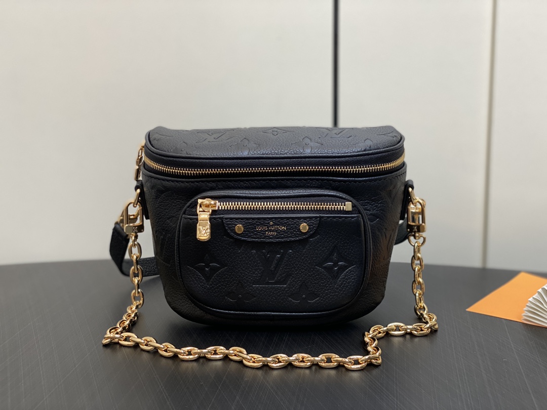 Louis Vuitton Mini Bumbag Monogram Empreinte Leather Handbag