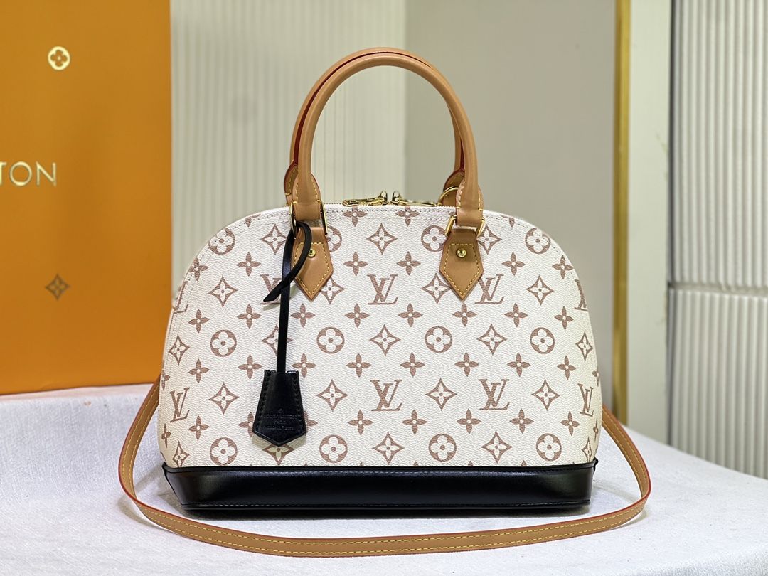 Louis Vuitton Alma GM Monogram Canvas Women's Handbags M46921