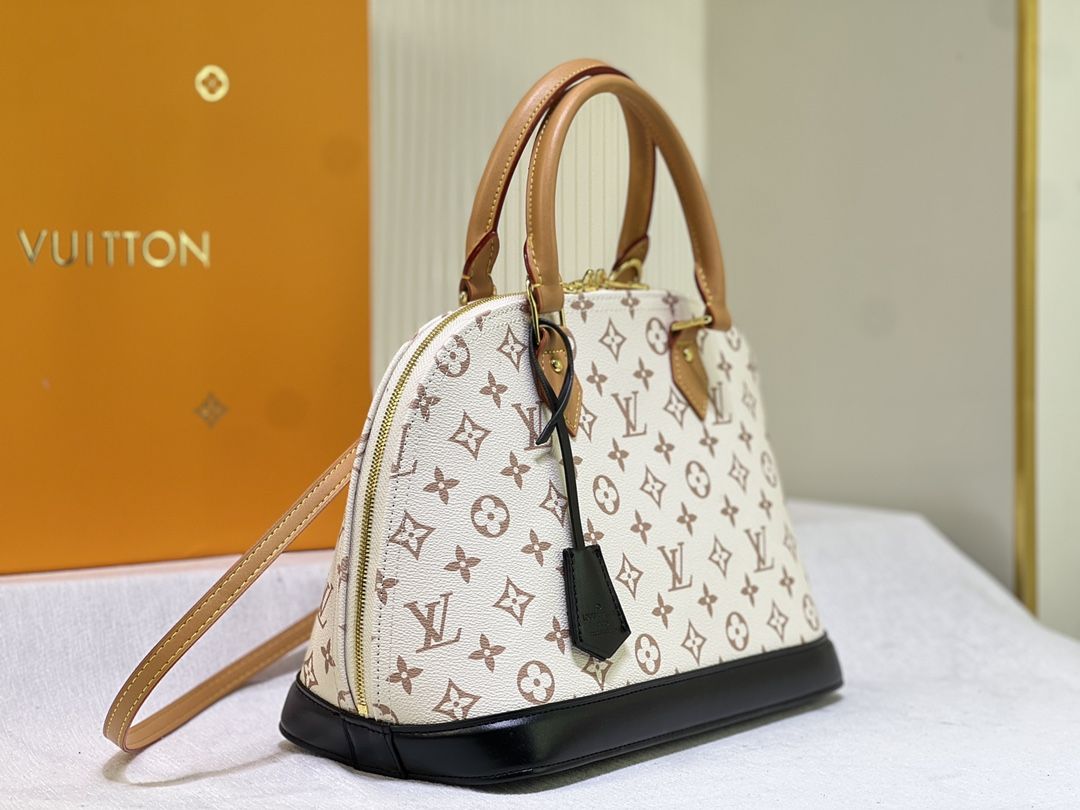 Louis Vuitton Alma GM Monogram Canvas Women's Handbags M46921