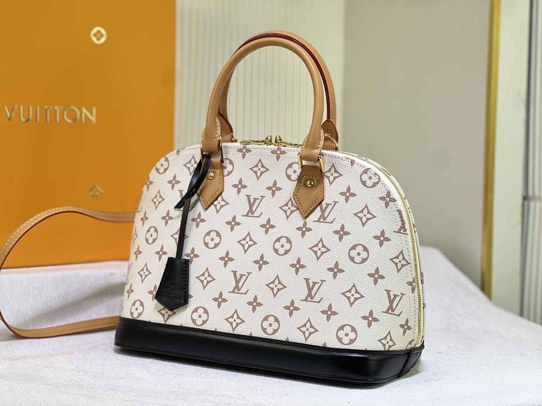 Louis Vuitton Alma GM Monogram Canvas Women's Handbags M46921