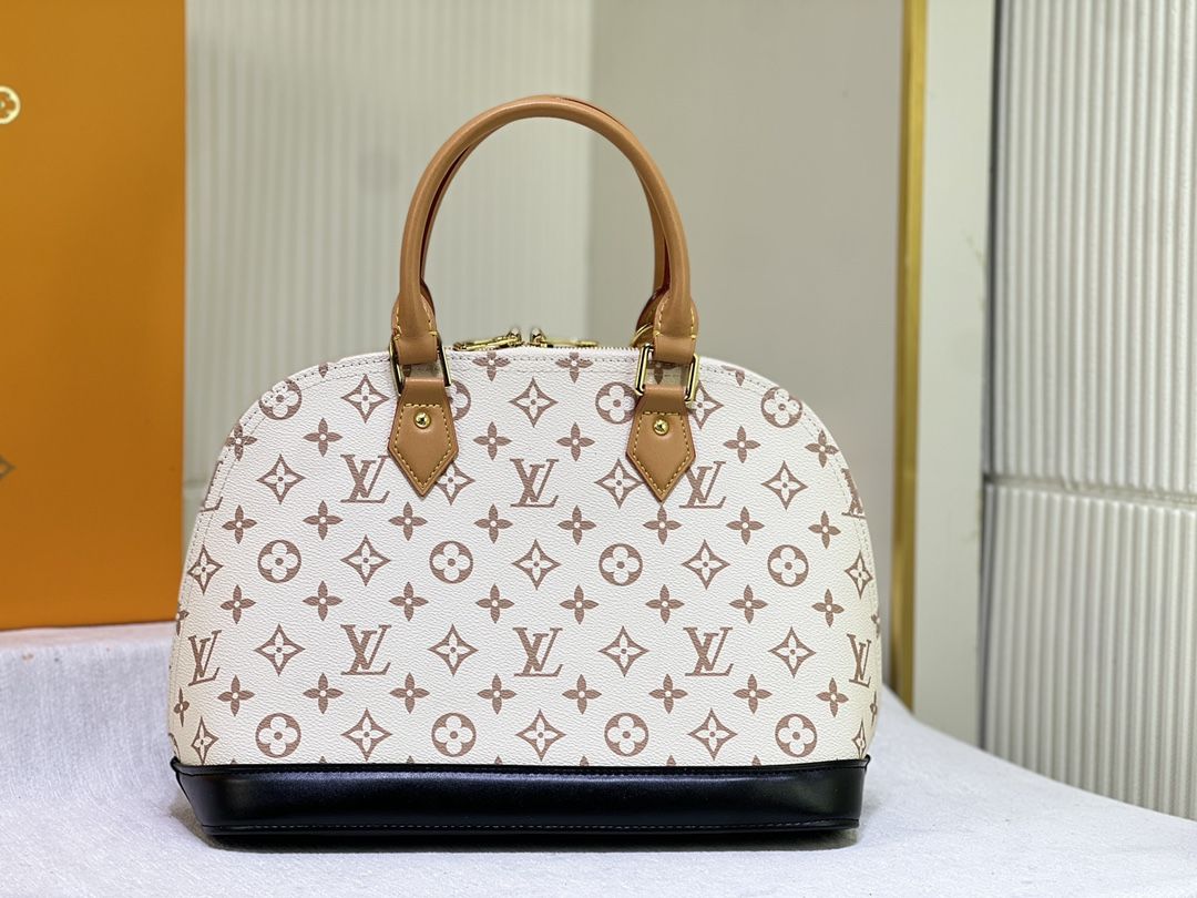 Louis Vuitton Alma GM Monogram Canvas Women's Handbags M46921