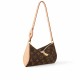 Louis Vuitton Pochette Tirette Monogram Canvas Handbag