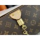 Louis Vuitton Pochette Tirette Monogram Canvas Handbag