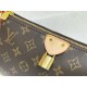 Louis Vuitton Pochette Tirette Monogram Canvas Handbag