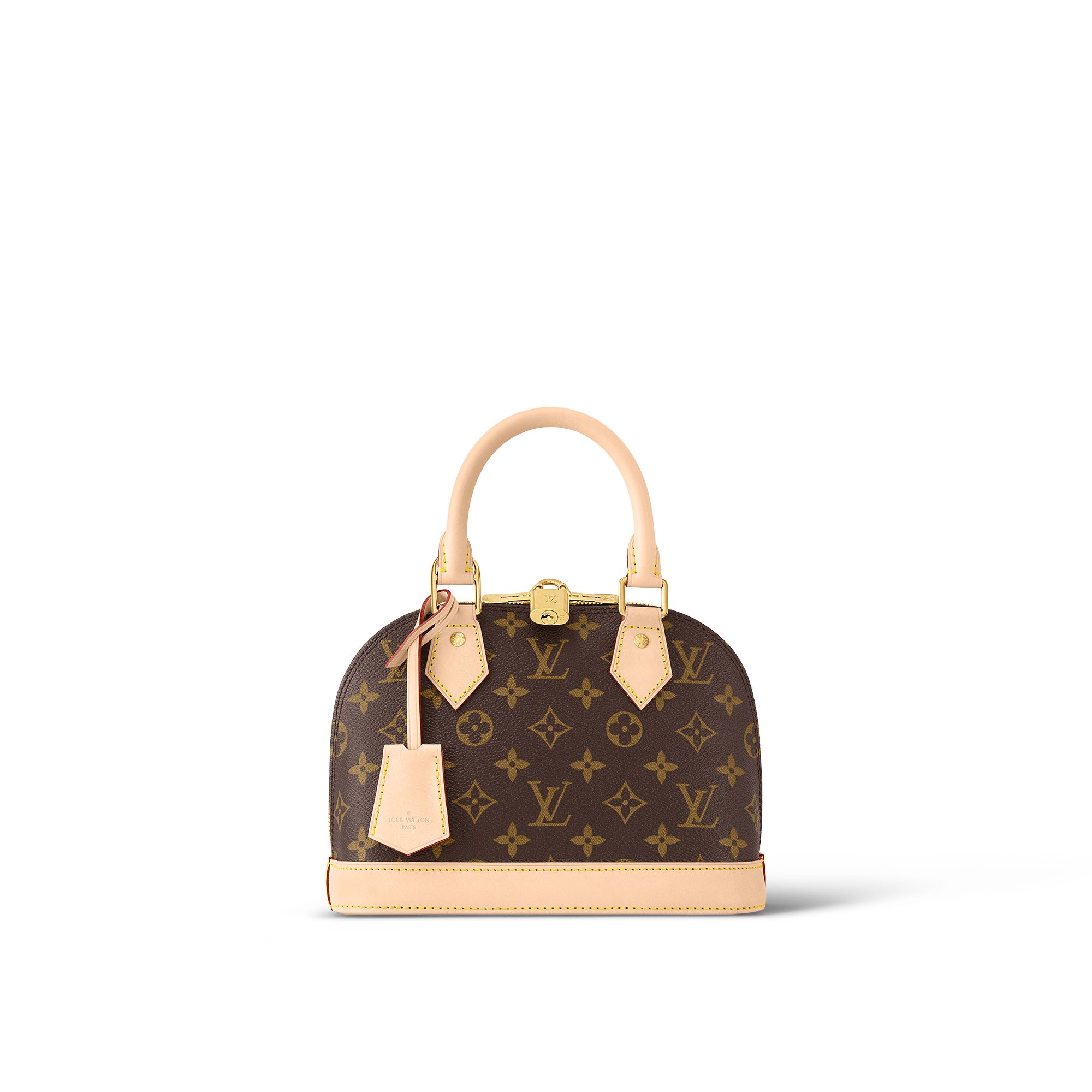 Louis Vuitton Alma BB Monogram Canvas Women's Handbags M53152