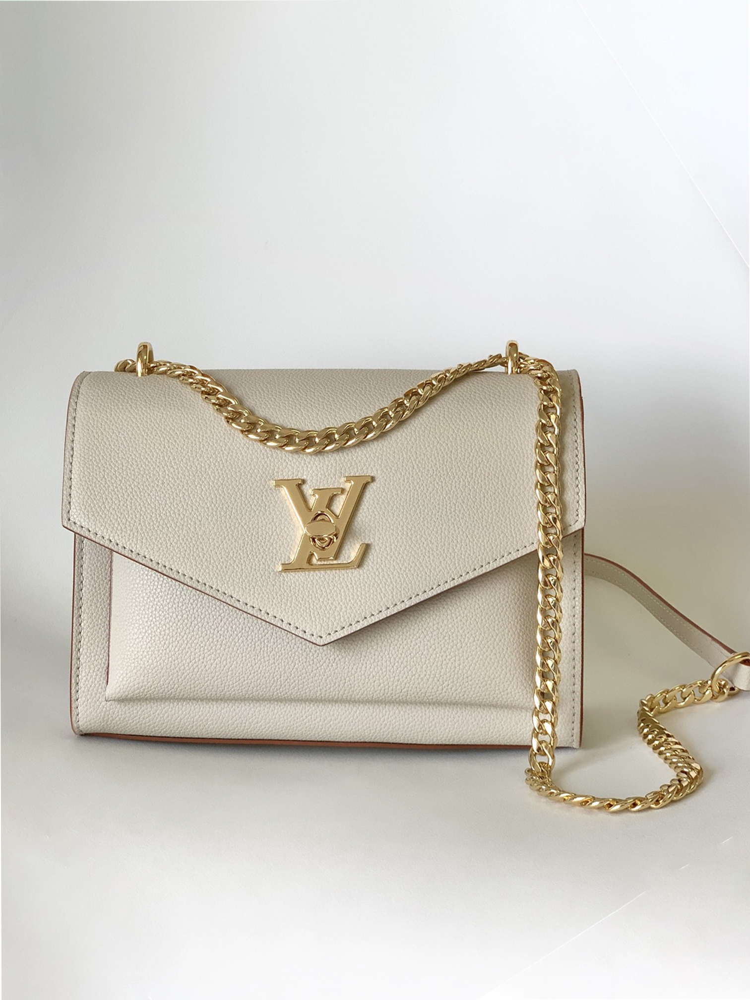 Louis Vuitton Mylockme Chain Bag Lockme Leather Women's Handbags M56137