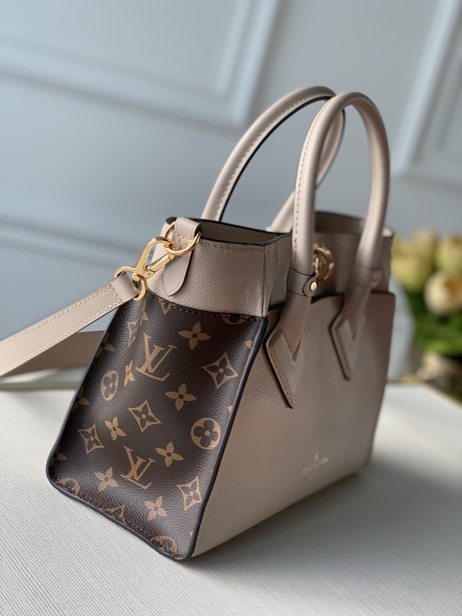 Louis Vuitton On My Side PM High End Leathers Women's Handbags M57729