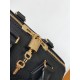 Louis Vuitton Speedy Bandoulière 20  Black Monogram Empreinte Leather Handbag