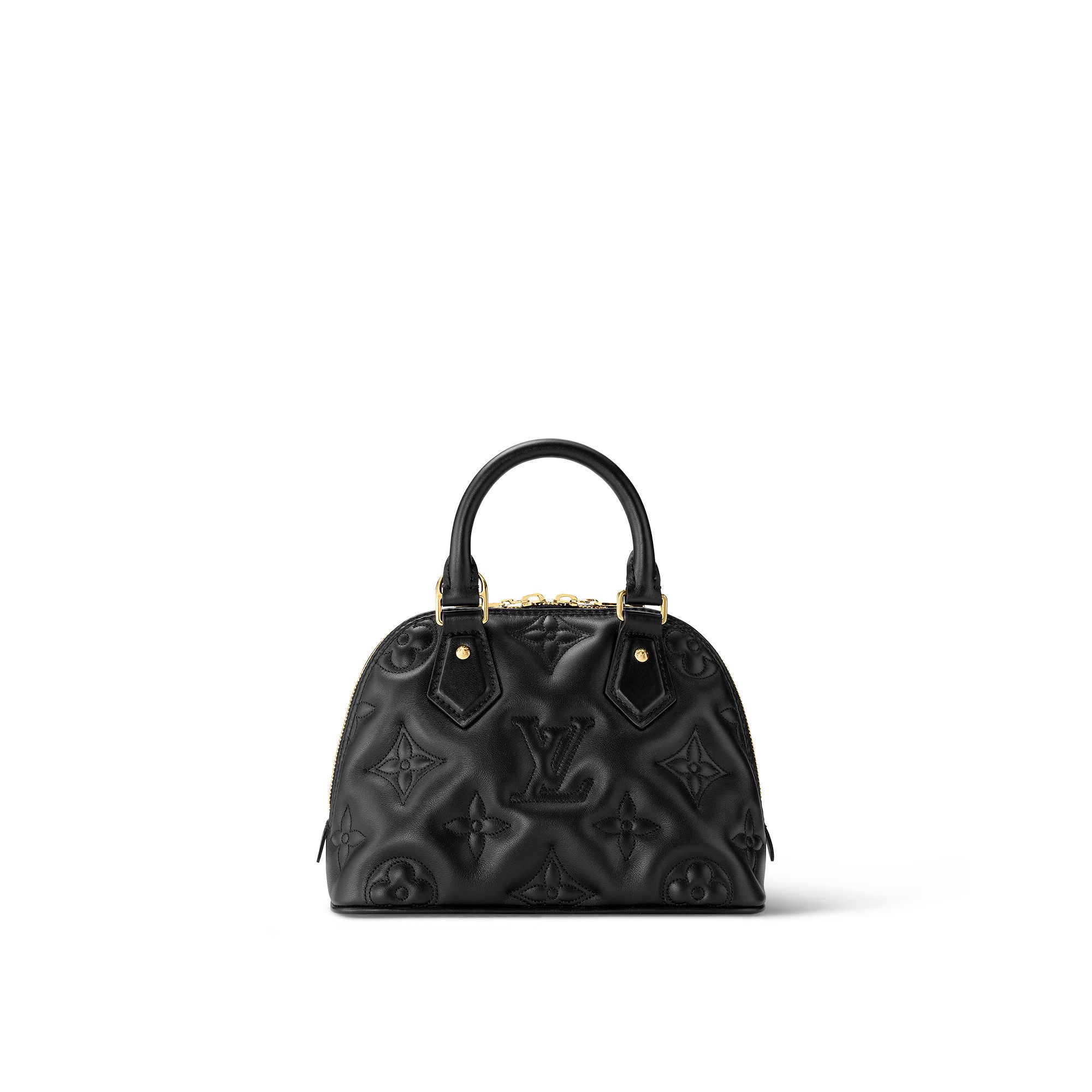 Louis Vuitton Alma BB Bubblegram Leather Women's Handbags M59793