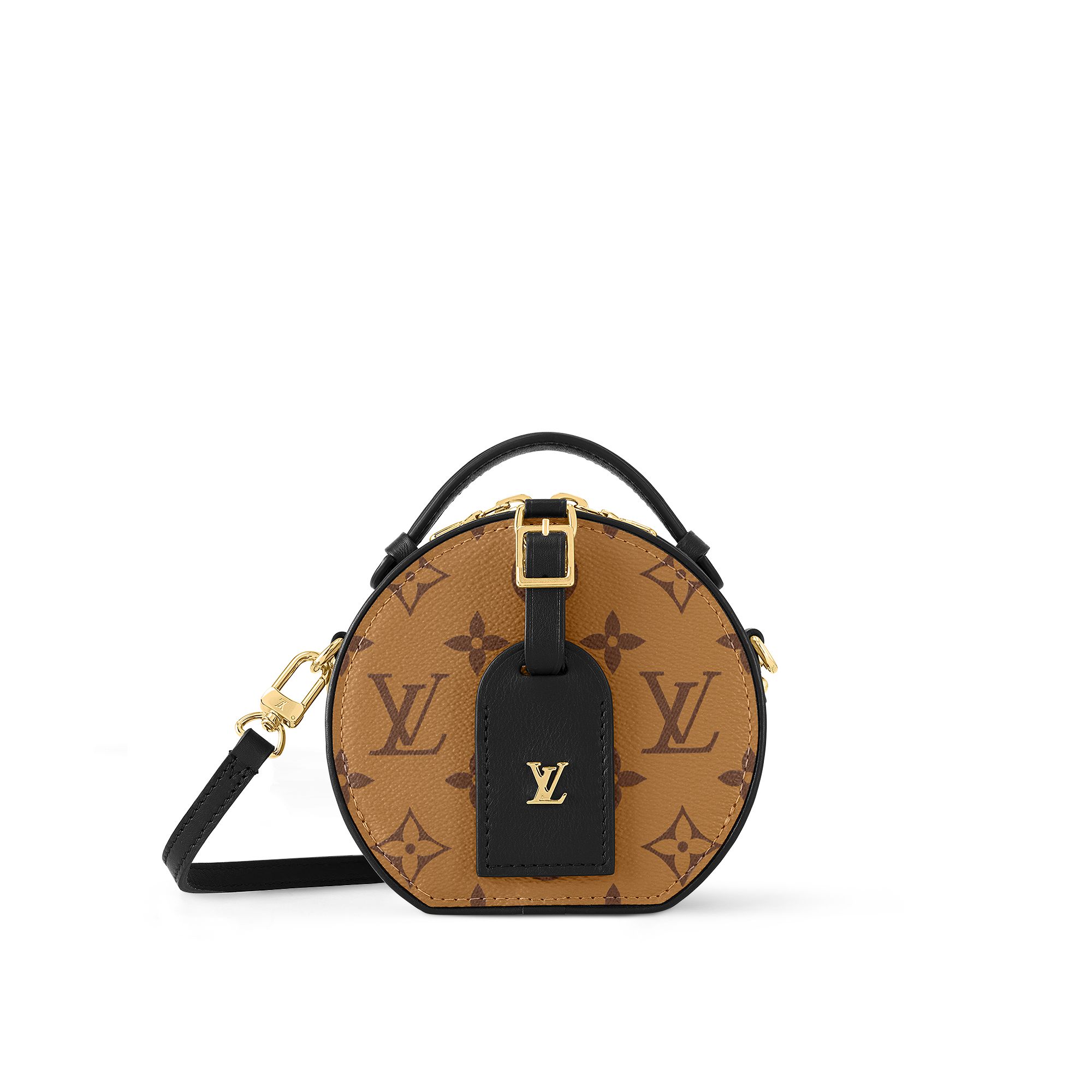 Louis Vuitton Mini Boîte Chapeau Monogram Reverse Canvas Women's Handbag M68276