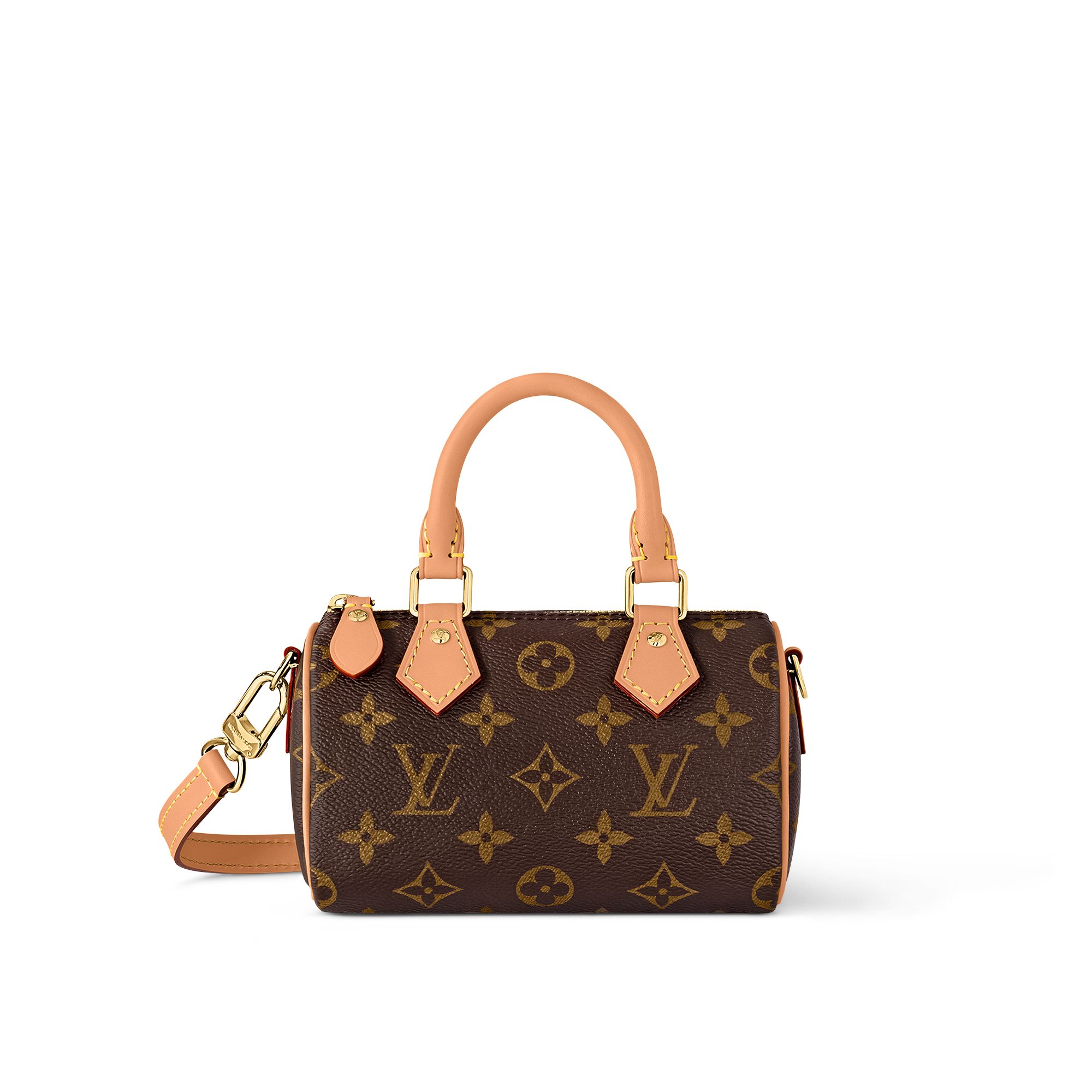 Louis Vuitton Nano Speedy Monogram Canvas Women's Handbag M81085