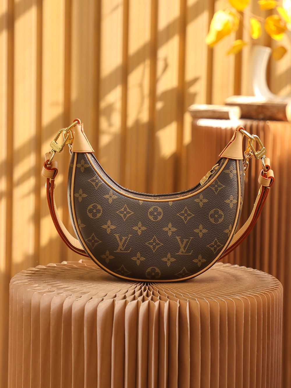 Louis Vuitton Loop Monogram Canvas Women's Handbags M81098