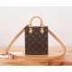 Louis Vuitton Petit Sac Plat Monogram Canvas Women's Handbags M81295