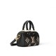 Louis Vuitton Nano Speedy Bicolor Monogram Empreinte Leather Women's Handbags M81456