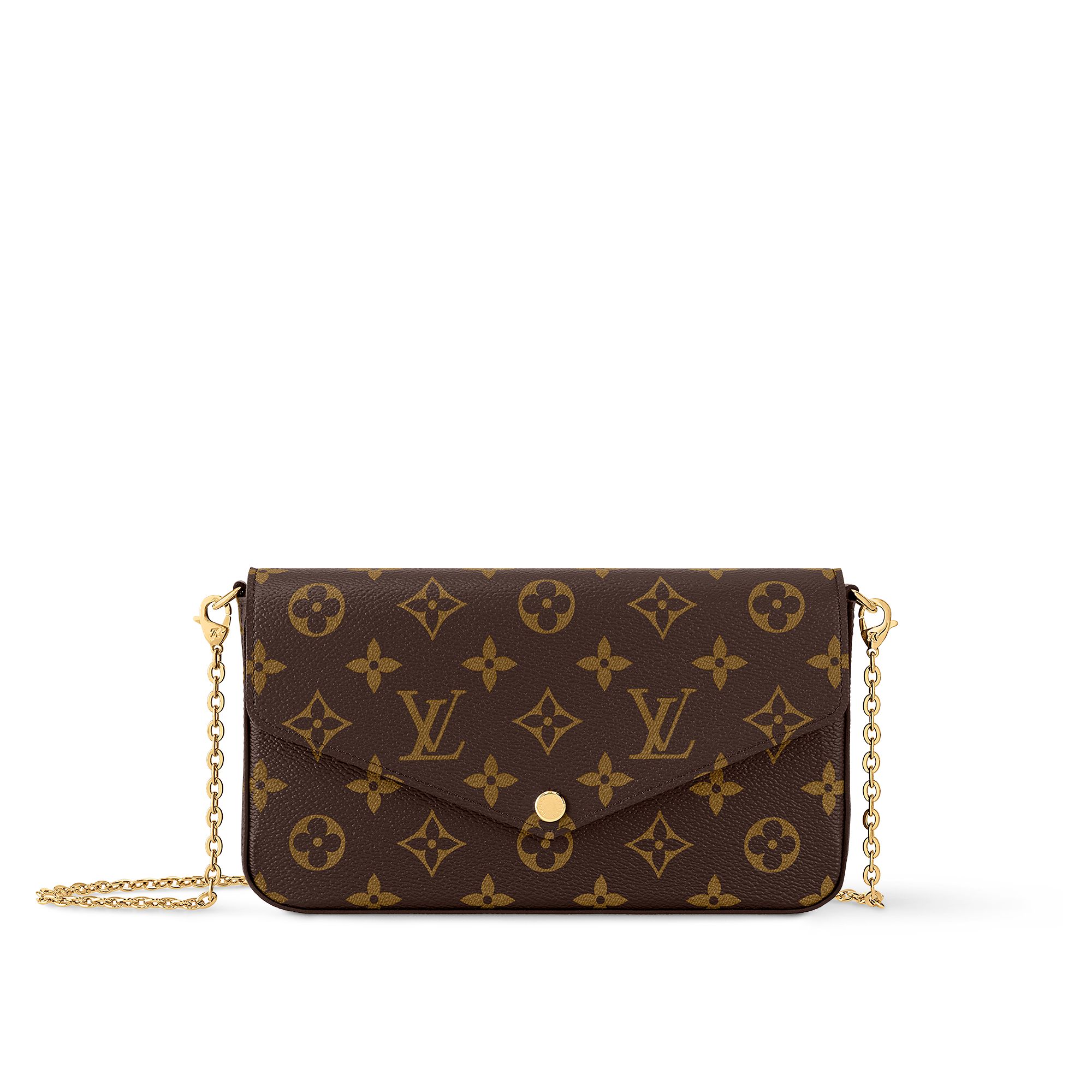 Louis Vuitton Félicie Pochette Monogram Canvas Women's Handbag M81896