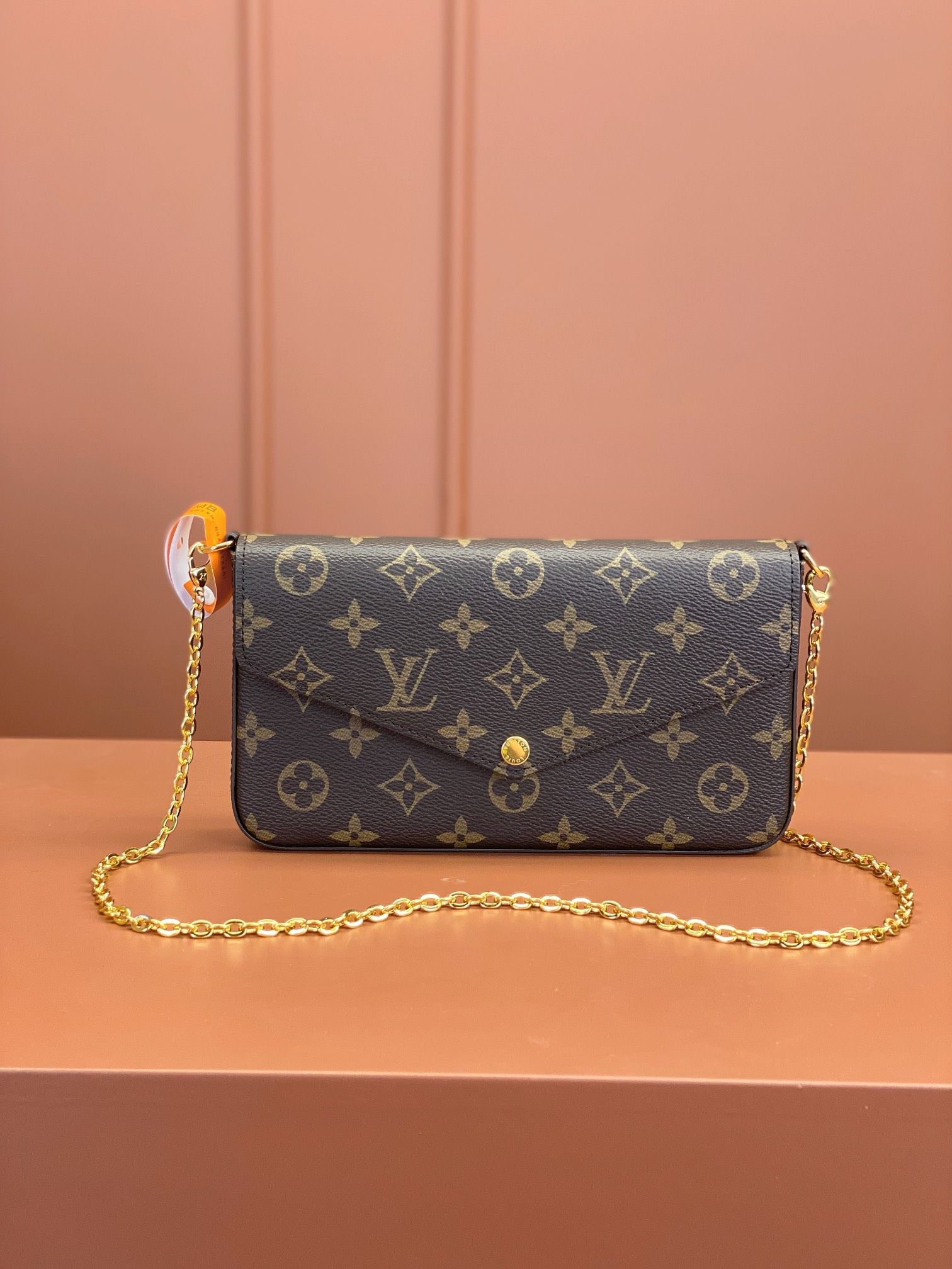 Louis Vuitton Félicie Pochette Monogram Canvas Women's Handbag M81896