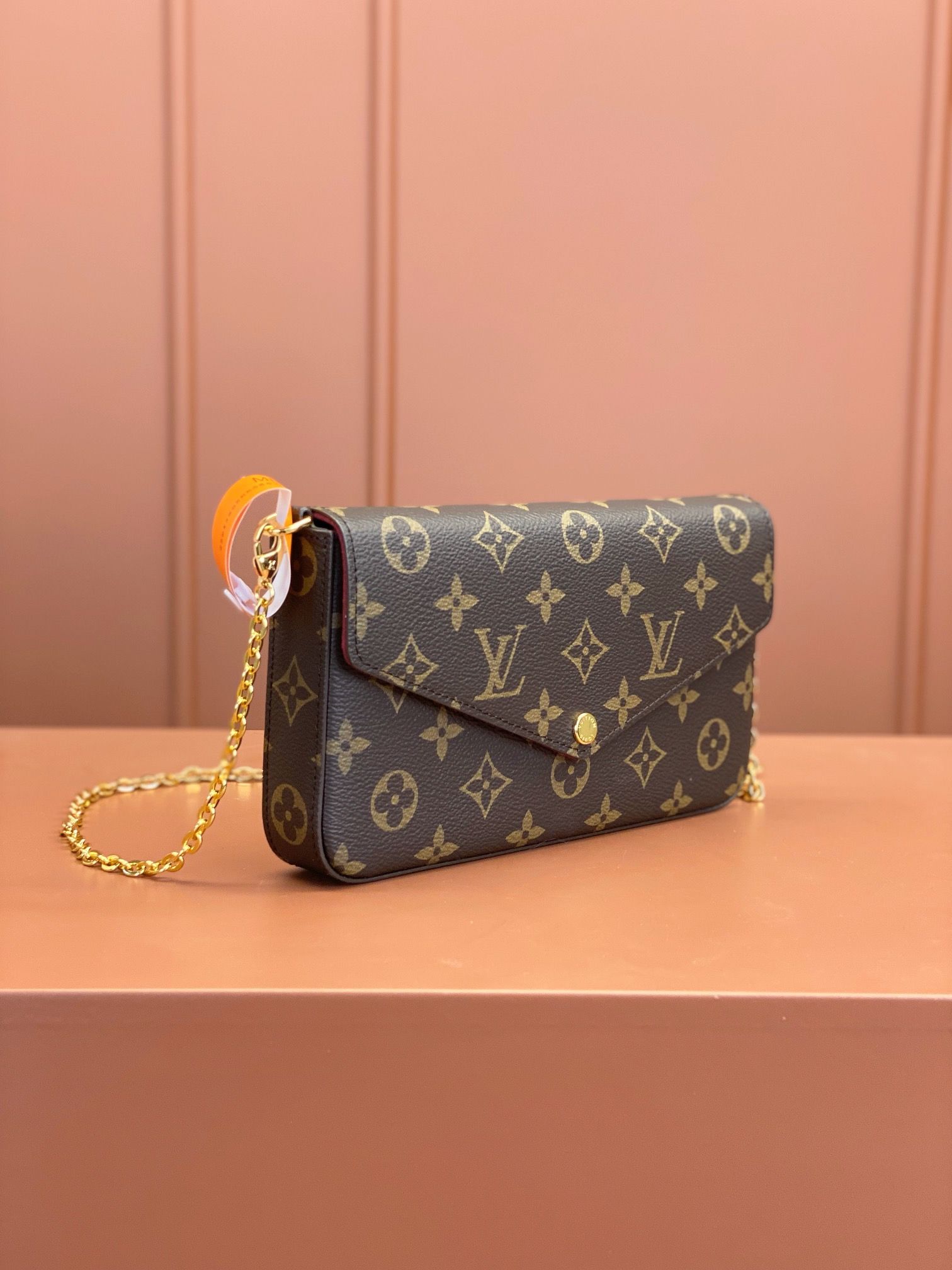 Louis Vuitton Félicie Pochette Monogram Canvas Women's Handbag M81896