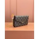 Louis Vuitton Félicie Pochette Monogram Canvas Women's Handbag M81896