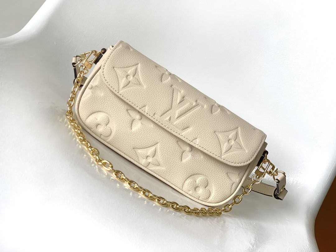 Louis Vuitton Wallet on Chain Ivy Monogram Empreinte Leather Women's Handbags M82210