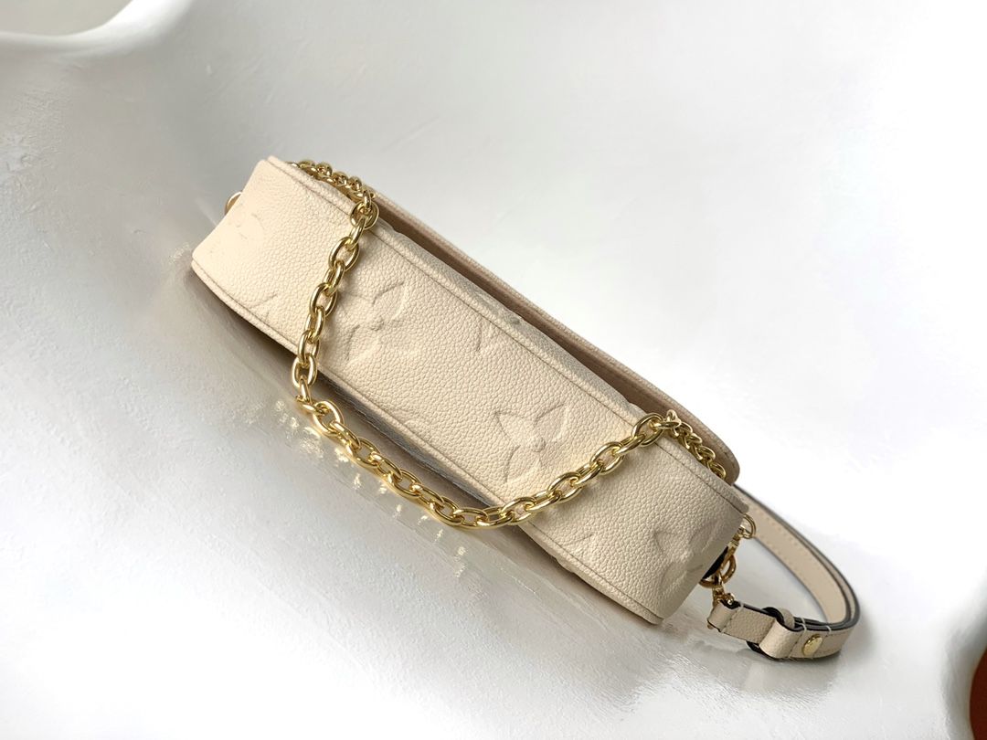 Louis Vuitton Wallet on Chain Ivy Monogram Empreinte Leather Women's Handbags M82210