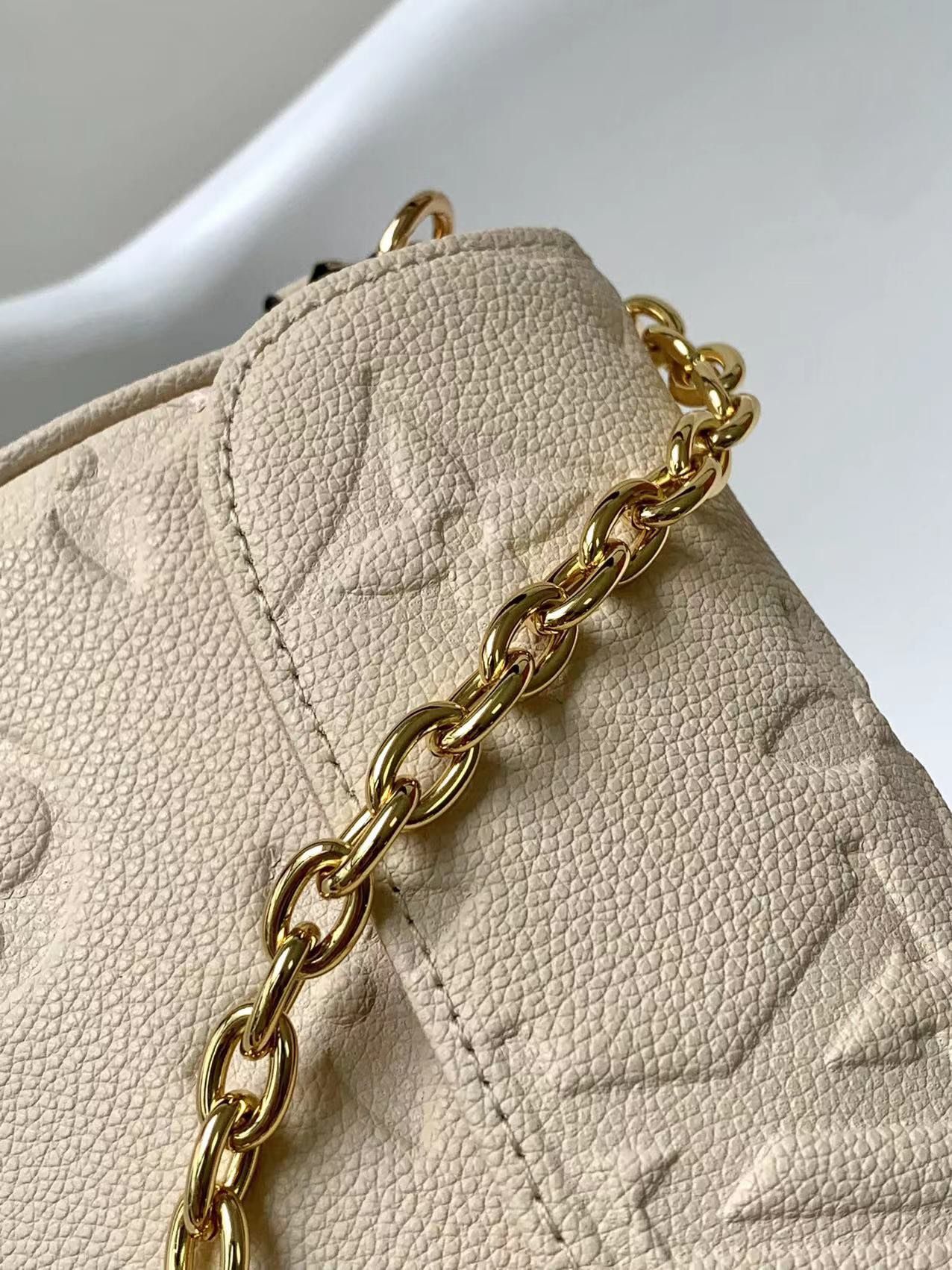 Louis Vuitton Wallet on Chain Ivy Monogram Empreinte Leather Women's Handbags M82210