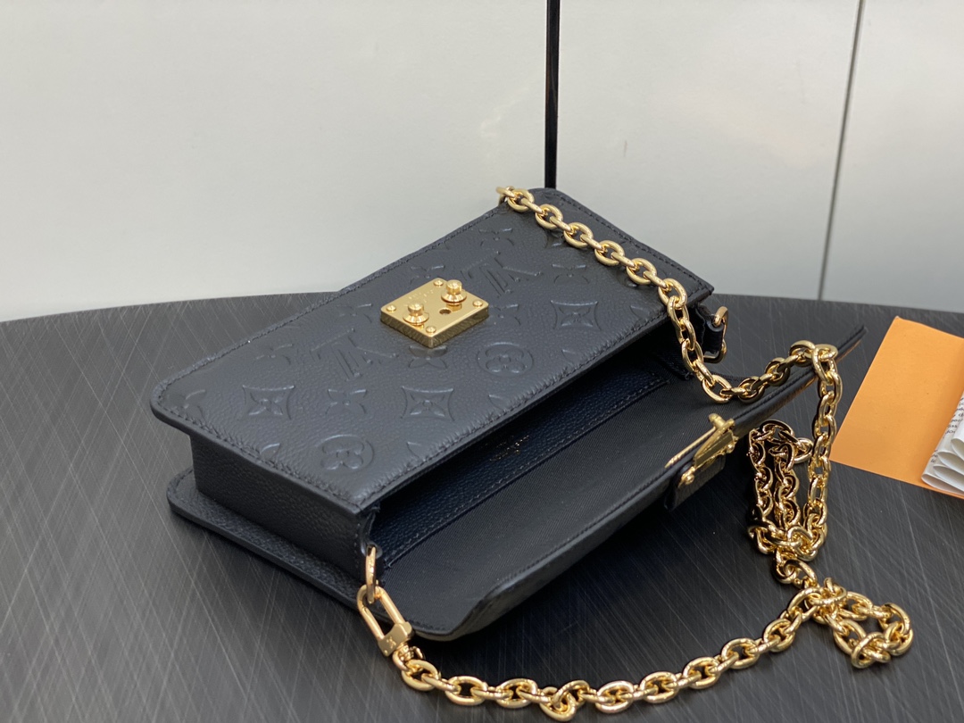 Louis Vuitton Wallet On Chain Métis Monogram Empreinte Leather Women's Handbag M82637