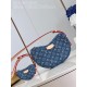 Louis Vuitton Hills Pochette Monogram Denim Women's Handbag M82949