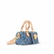 Louis Vuitton Nano Speedy Monogram Denim Women's Handbags M82950